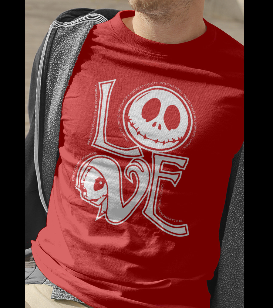 Love Is Eternal Nightmare Before Christmas T-Shirt