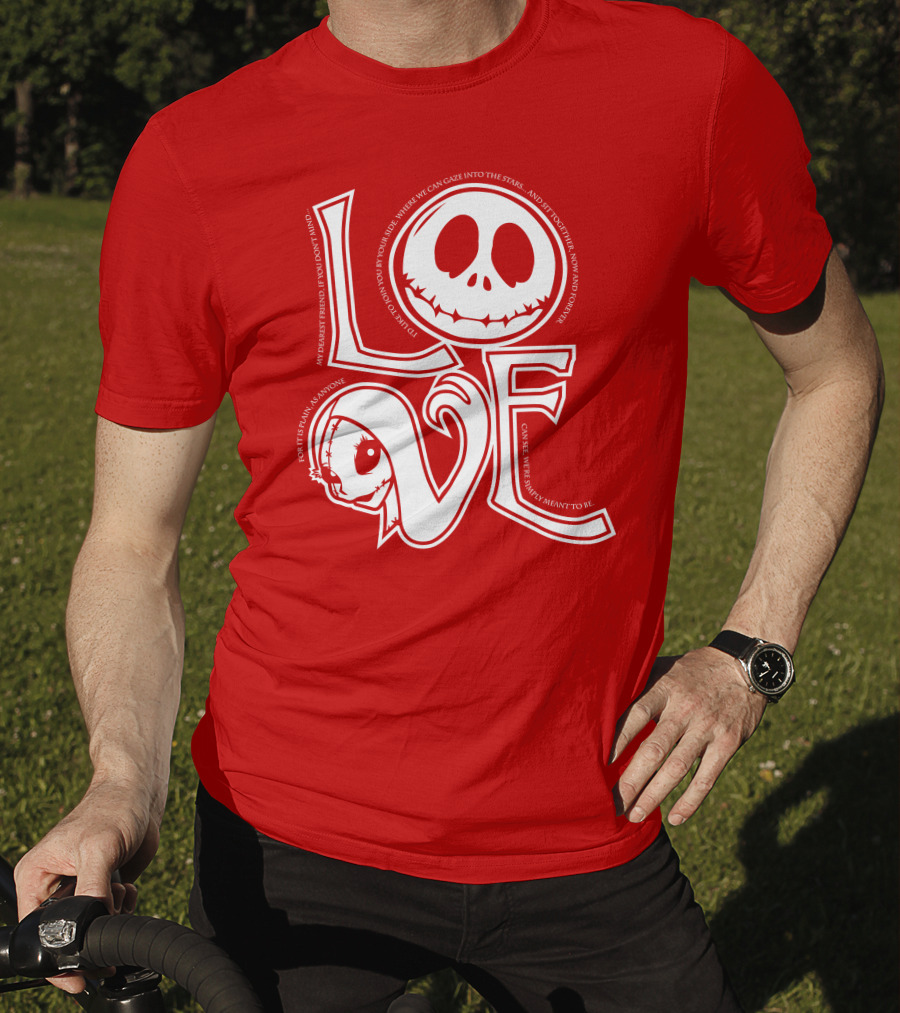 Love Is Eternal Nightmare Before Christmas T-Shirt