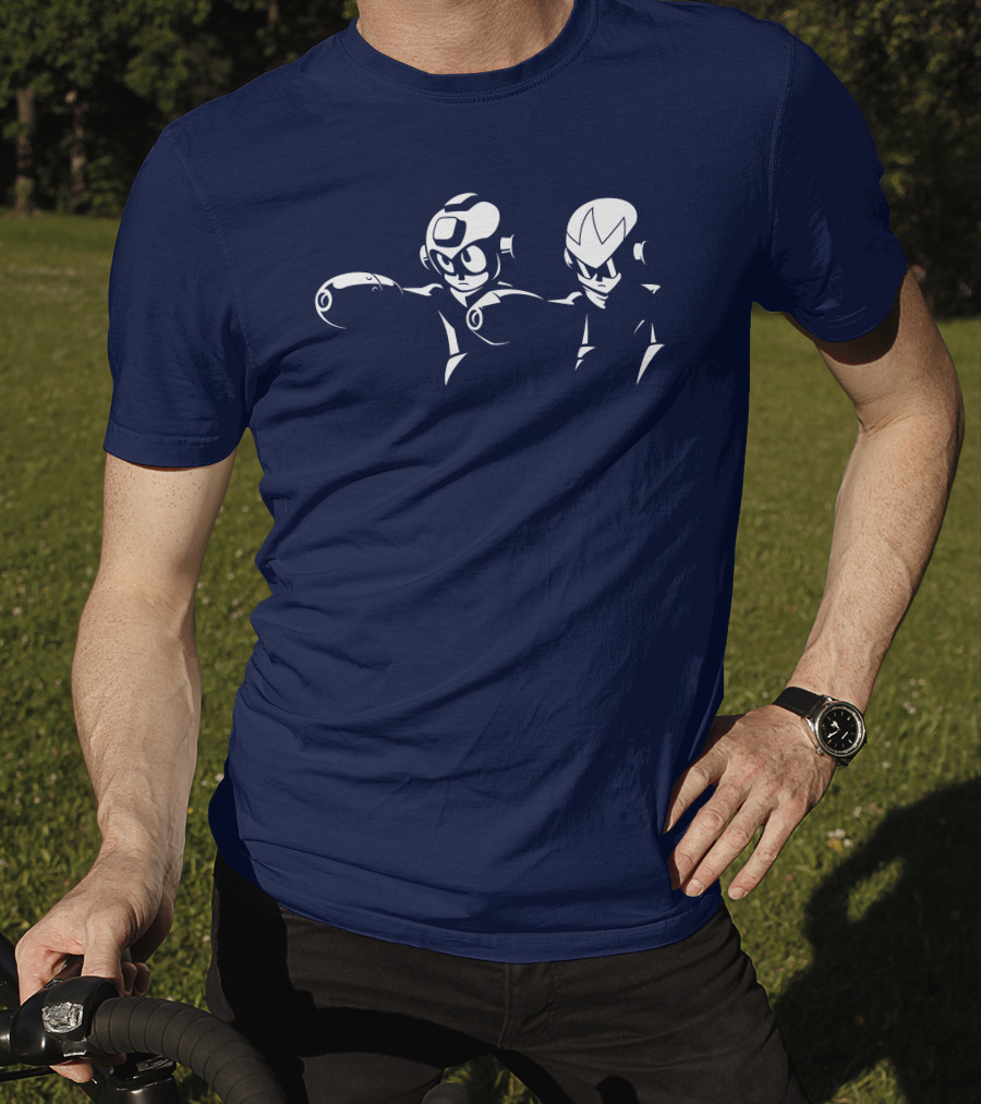 Mega Man Pulp Fiction Crossover T-Shirt