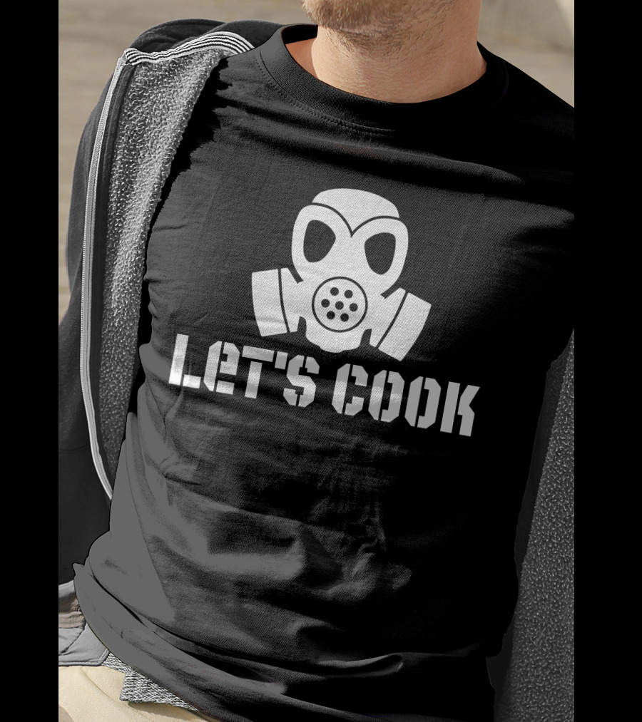 Let's Cook Gas Mask Breaking Bad T-Shirt