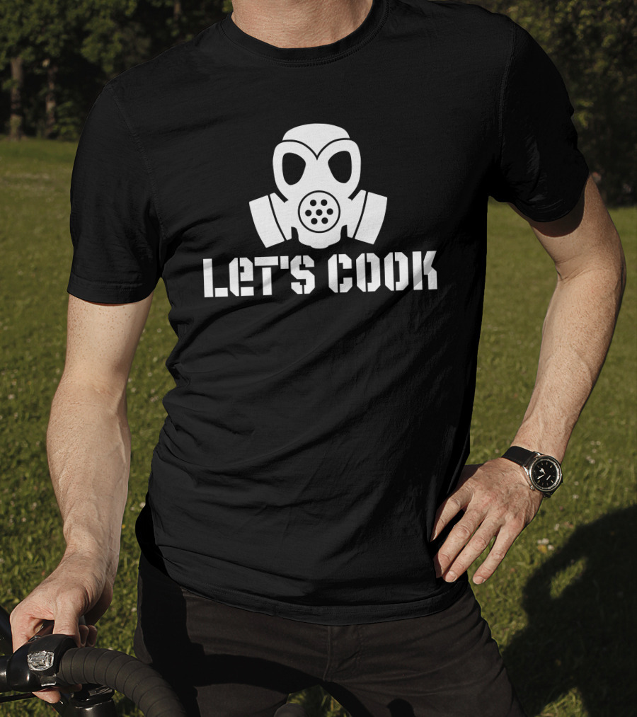 Let's Cook Gas Mask Breaking Bad T-Shirt
