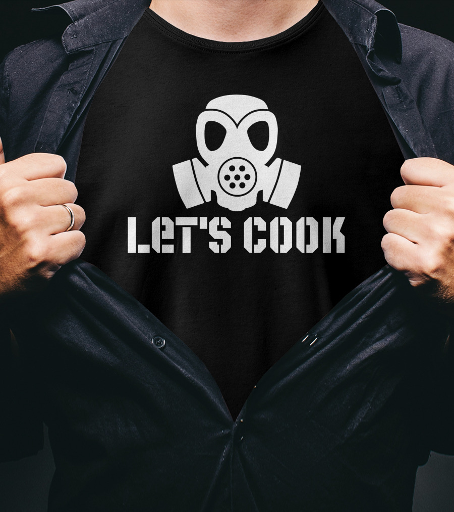 Let's Cook Gas Mask Breaking Bad T-Shirt