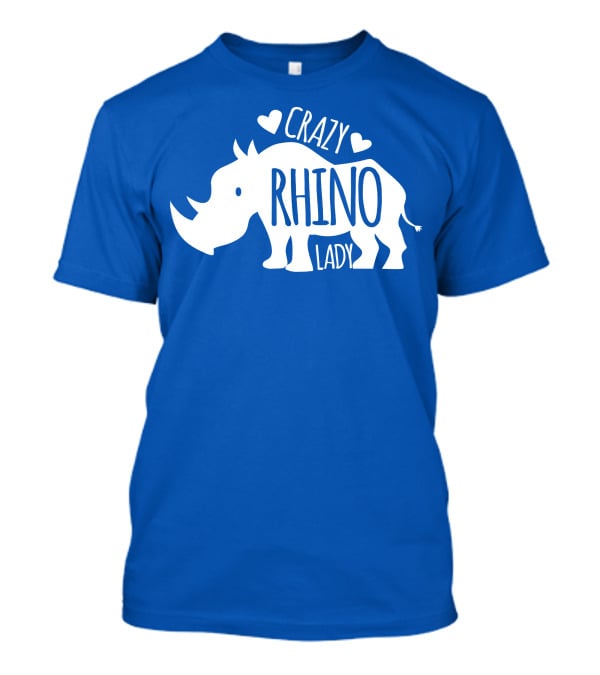 CRAZY RHINO LADY T-Shirt