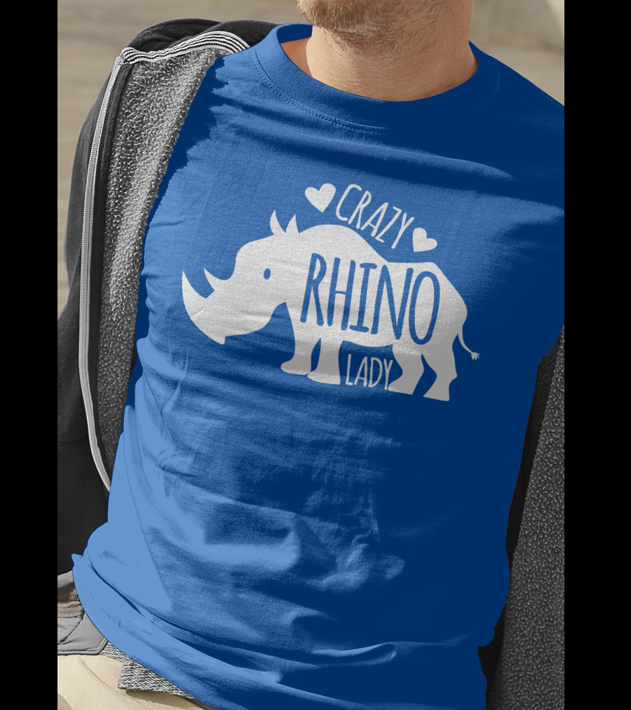 CRAZY RHINO LADY T-Shirt
