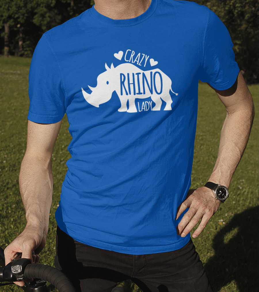 CRAZY RHINO LADY T-Shirt