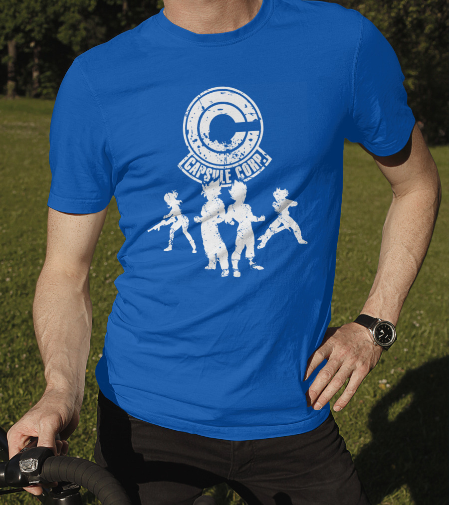Capsule Corp Dragon Ball Z Characters T-Shirt