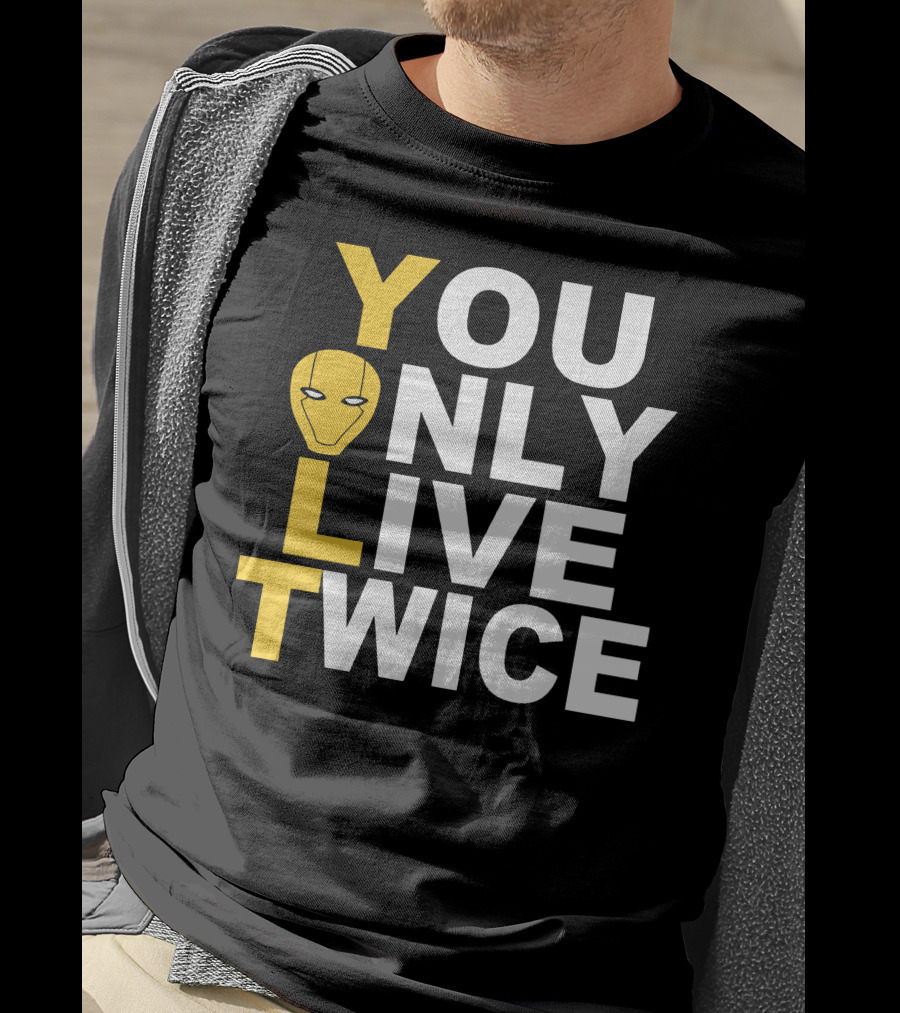Red Hood YOLT You Only Live Twice Mask T-Shirt