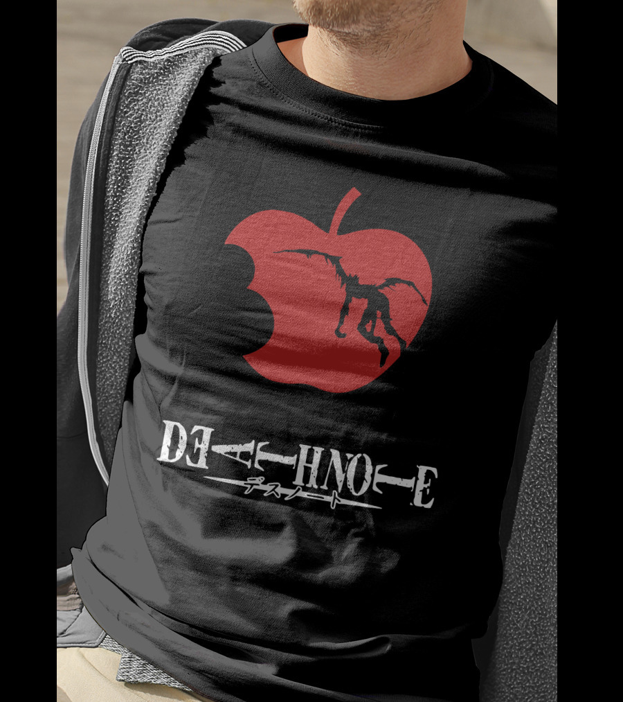 Death Note Ryuk Apple T-Shirt