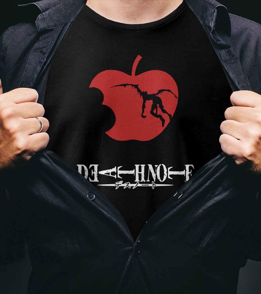 Death Note Ryuk Apple T-Shirt