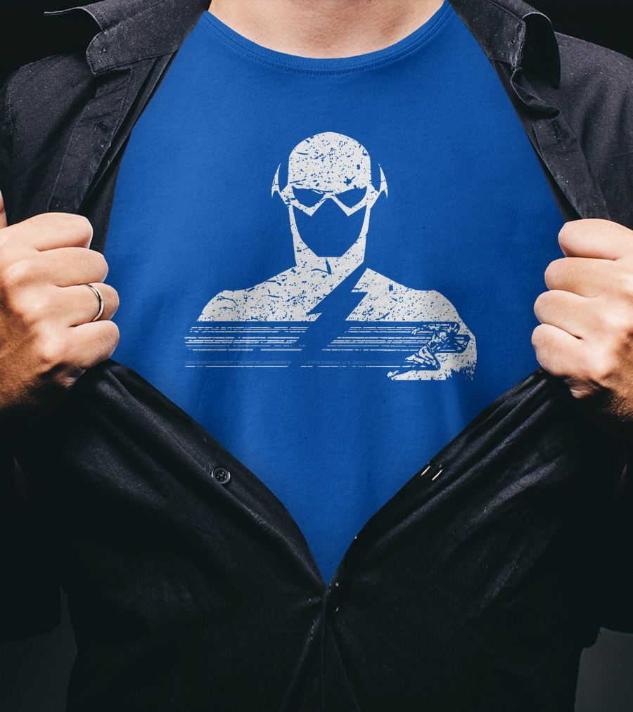 Speed Shadow Flash Superhero T-Shirt