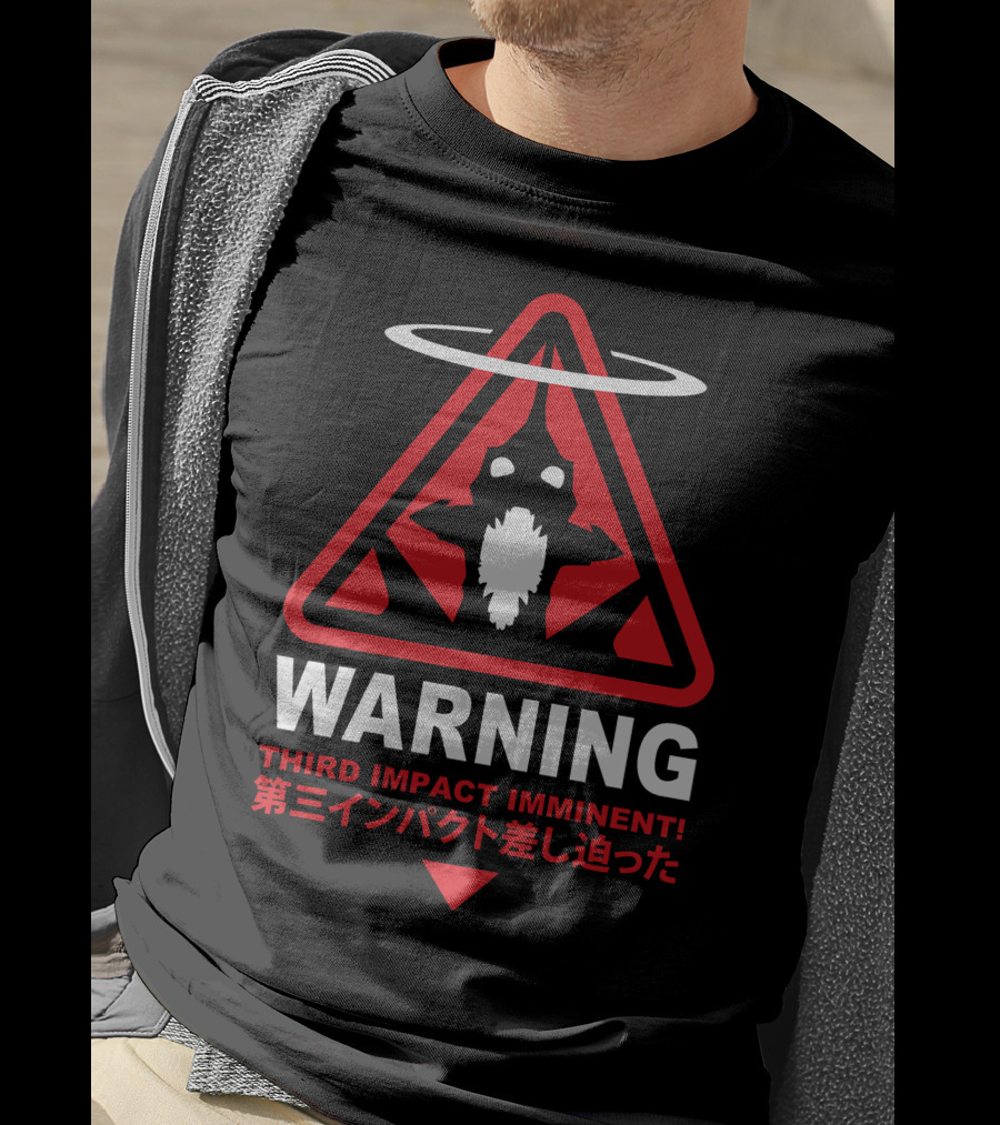 Warning Third Impact Imminent T-Shirt