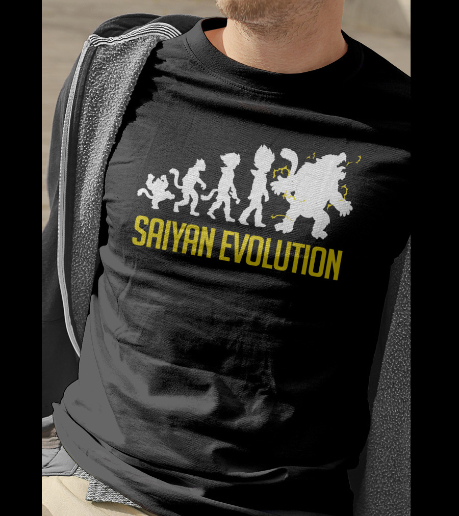 Saiyan Evolution Power Transformation Series T-Shirt