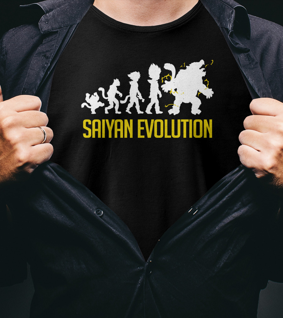 Saiyan Evolution Power Transformation Series T-Shirt