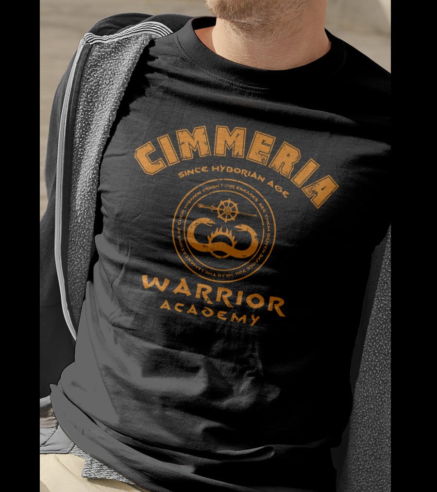 Cimmeria Warrior Academy Since Hyborian Age T-Shirt