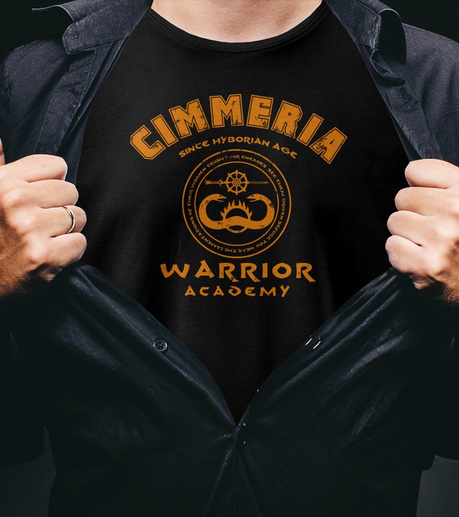 Cimmeria Warrior Academy Since Hyborian Age T-Shirt