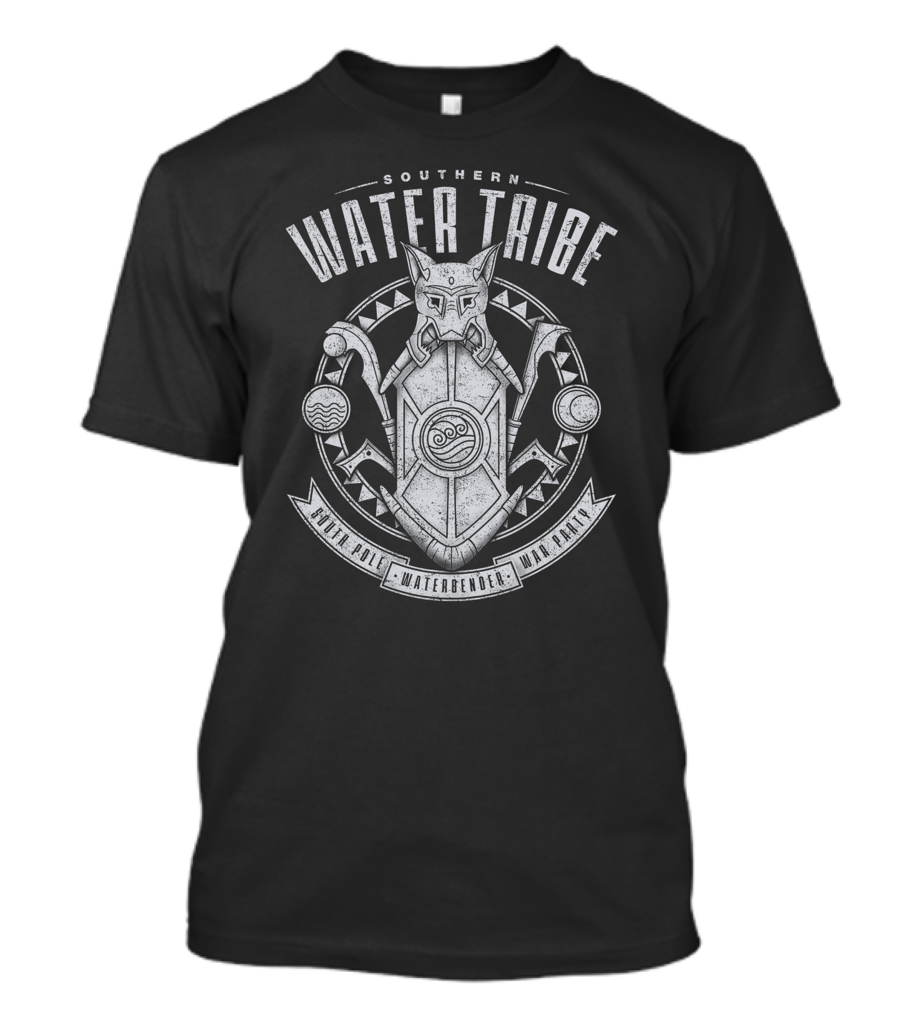 Southern Water Tribe South Pole Waterbender War Party T-Shirt