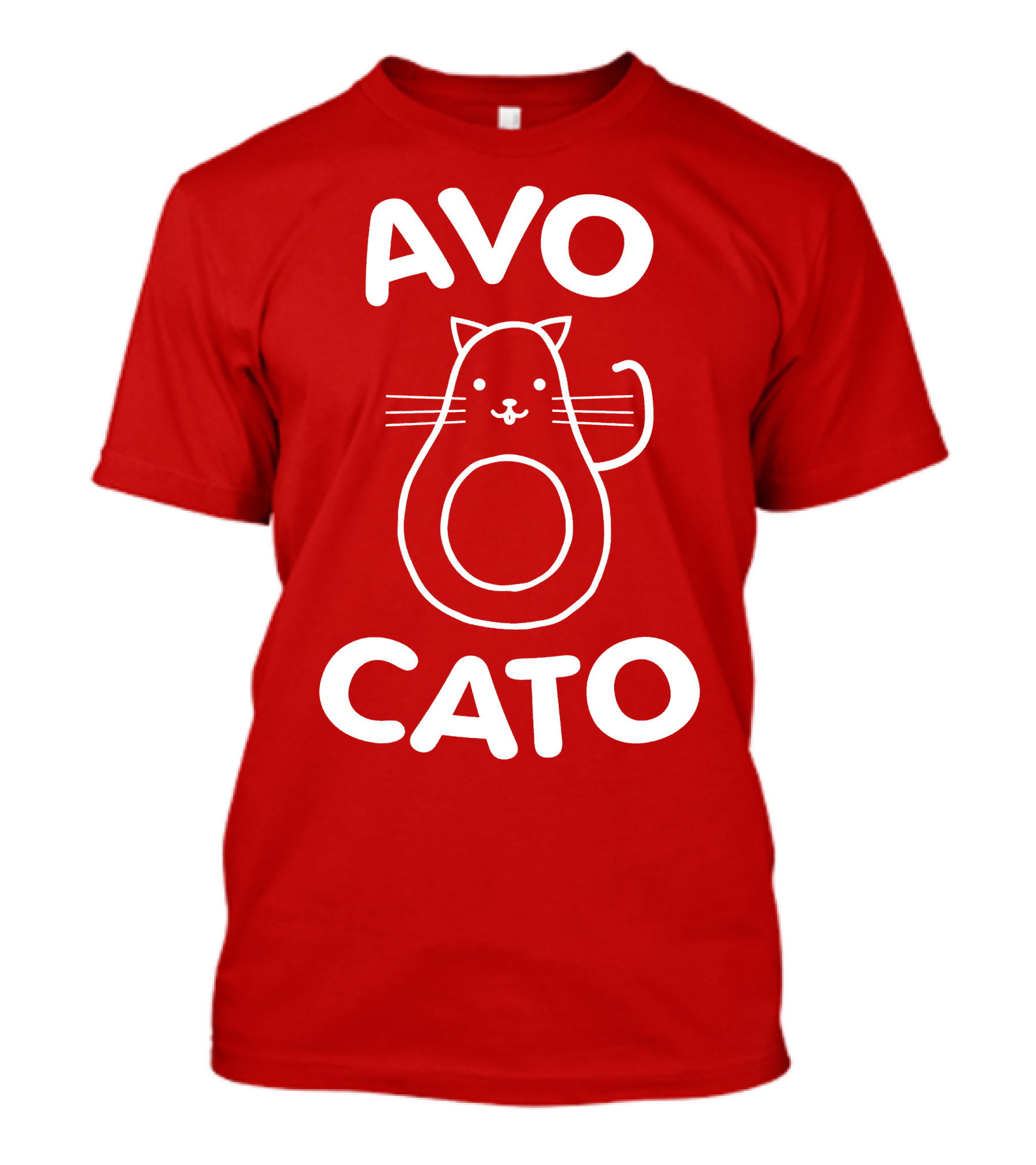 AVO CATO Cat Avocado Pun T-Shirt