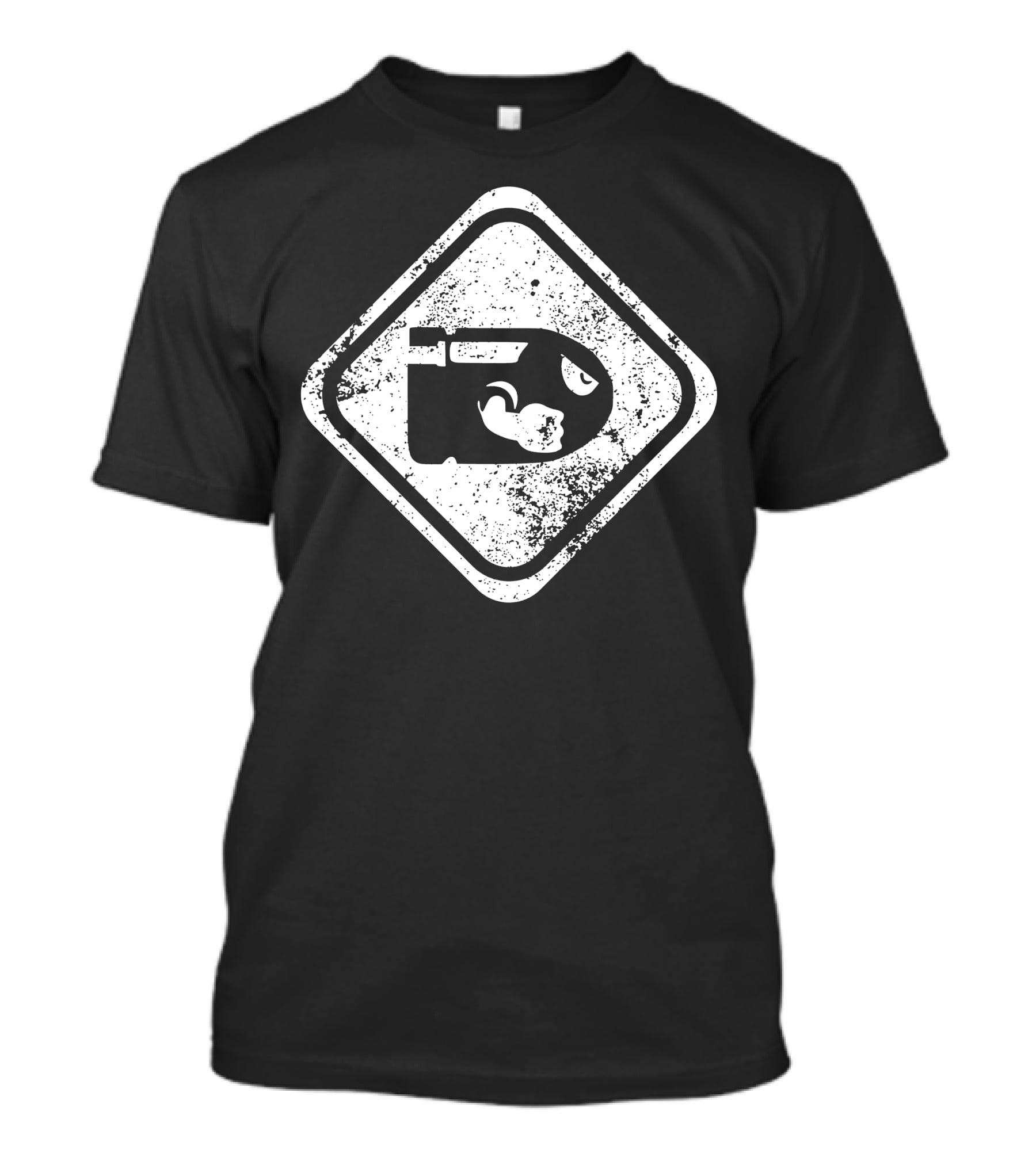 Bullet Bill Road Sign T-Shirt