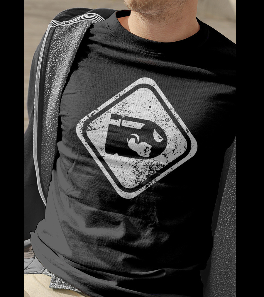 Bullet Bill Road Sign T-Shirt
