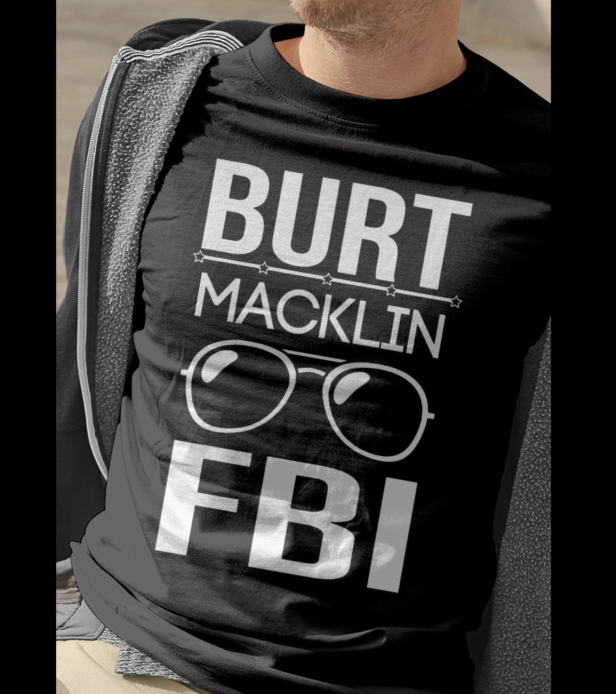 Burt Macklin FBI Sunglasses Stars T-Shirt