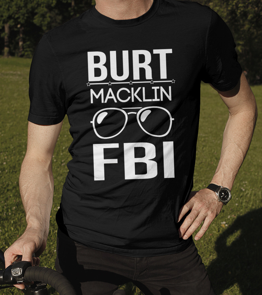 Burt Macklin FBI Sunglasses Stars T-Shirt