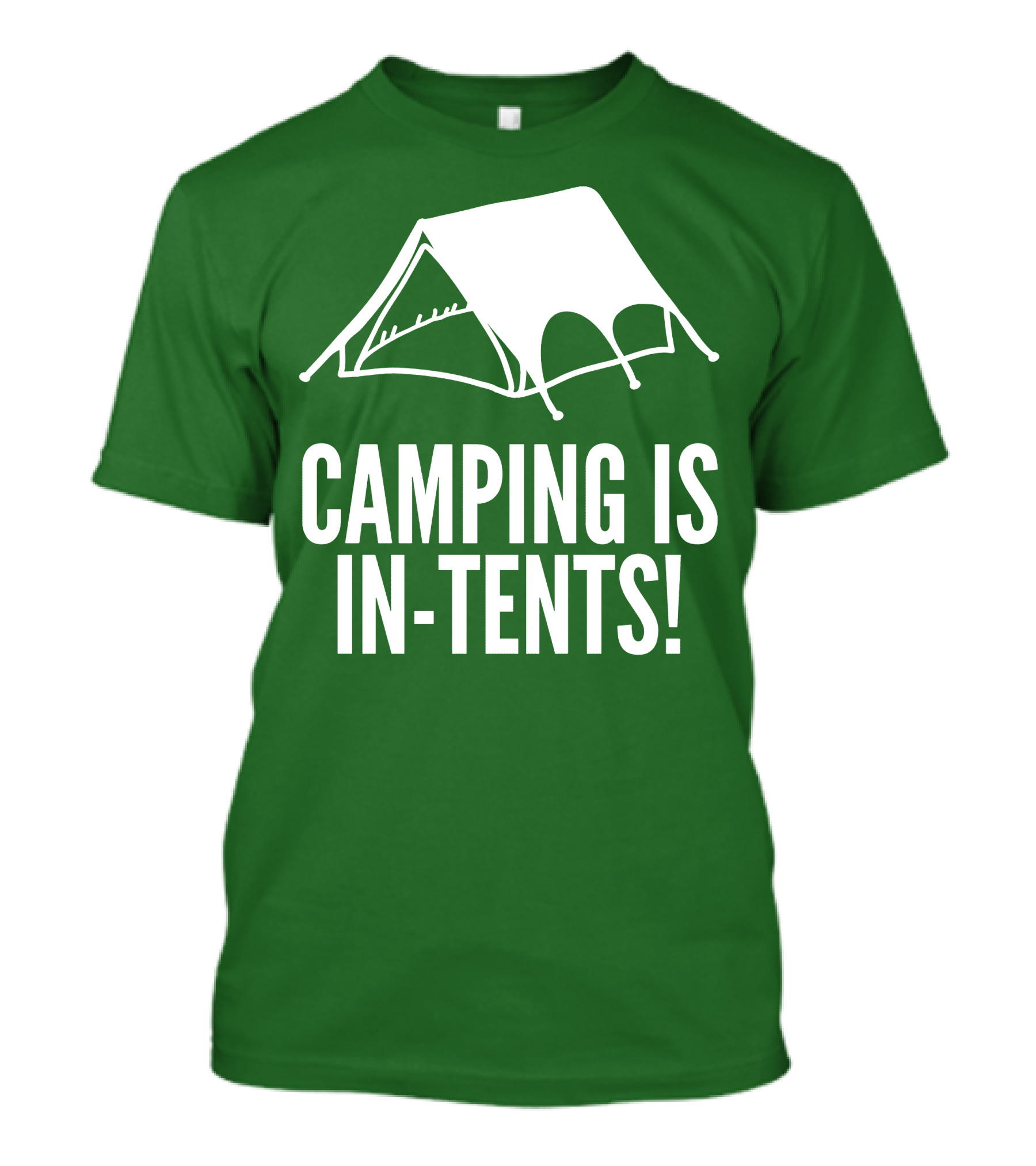 Camping Is In-Tents Camping Tent Image T-Shirt