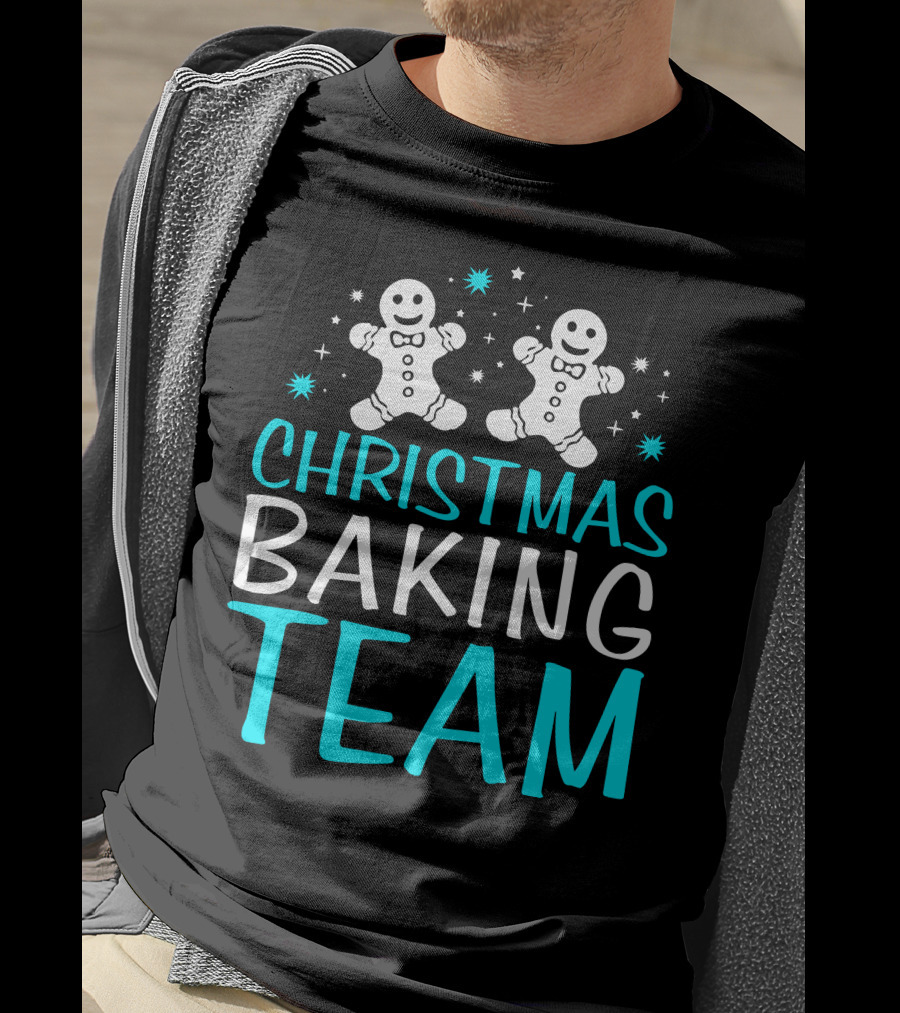 Christmas Baking Team Funny Gingerbread Baker T-Shirt