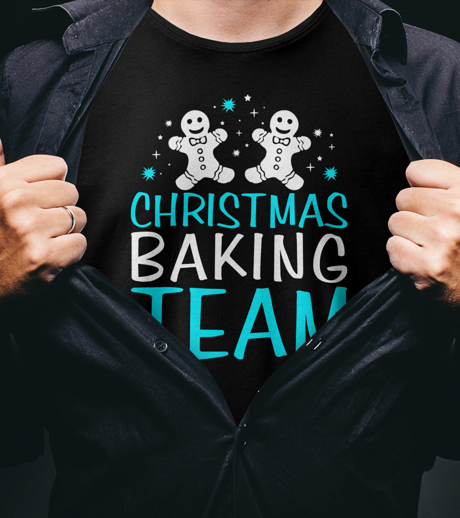 Christmas Baking Team Funny Gingerbread Baker T-Shirt