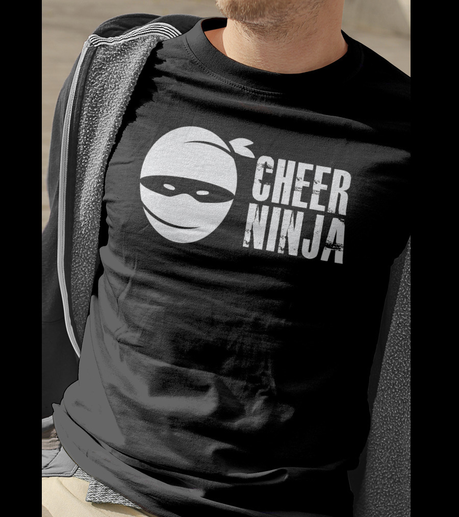 Cheer Ninja Masked Emblem T-Shirt