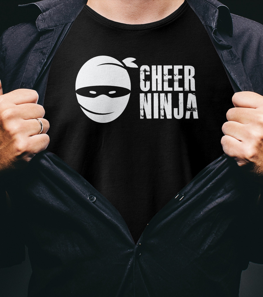 Cheer Ninja Masked Emblem T-Shirt