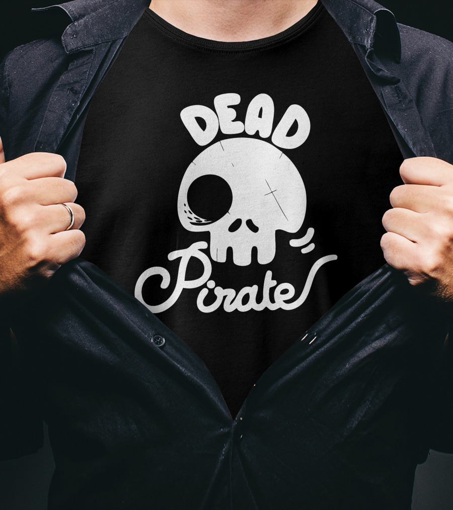 DEAD PIRATE Skull T-Shirt