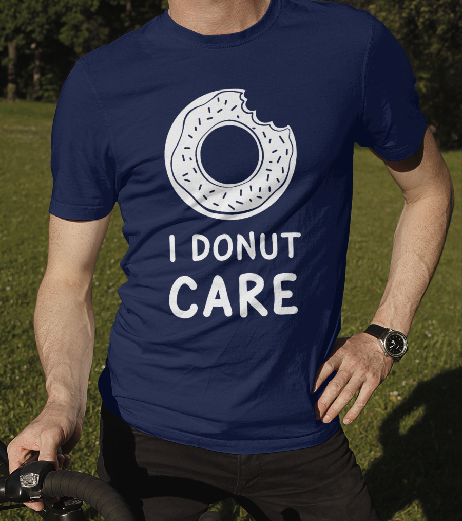 I Donut Care Donut With A Bite T-Shirt