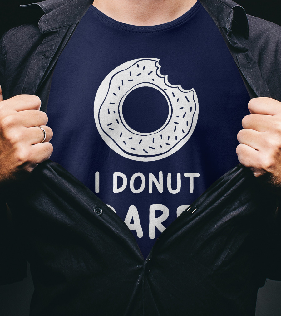 I Donut Care Donut With A Bite T-Shirt