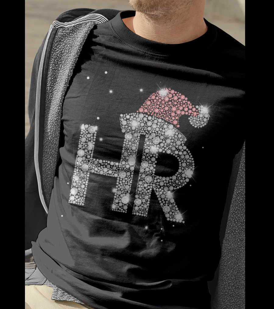 HR Santa Claus Christmas Human Resources T-Shirt