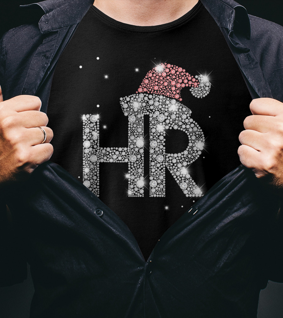 HR Santa Claus Christmas Human Resources T-Shirt