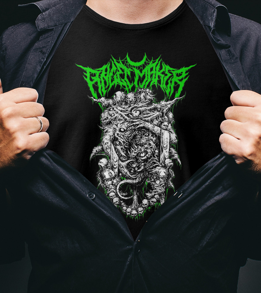 Angelmaker Death Metal Horror Skull T-Shirt