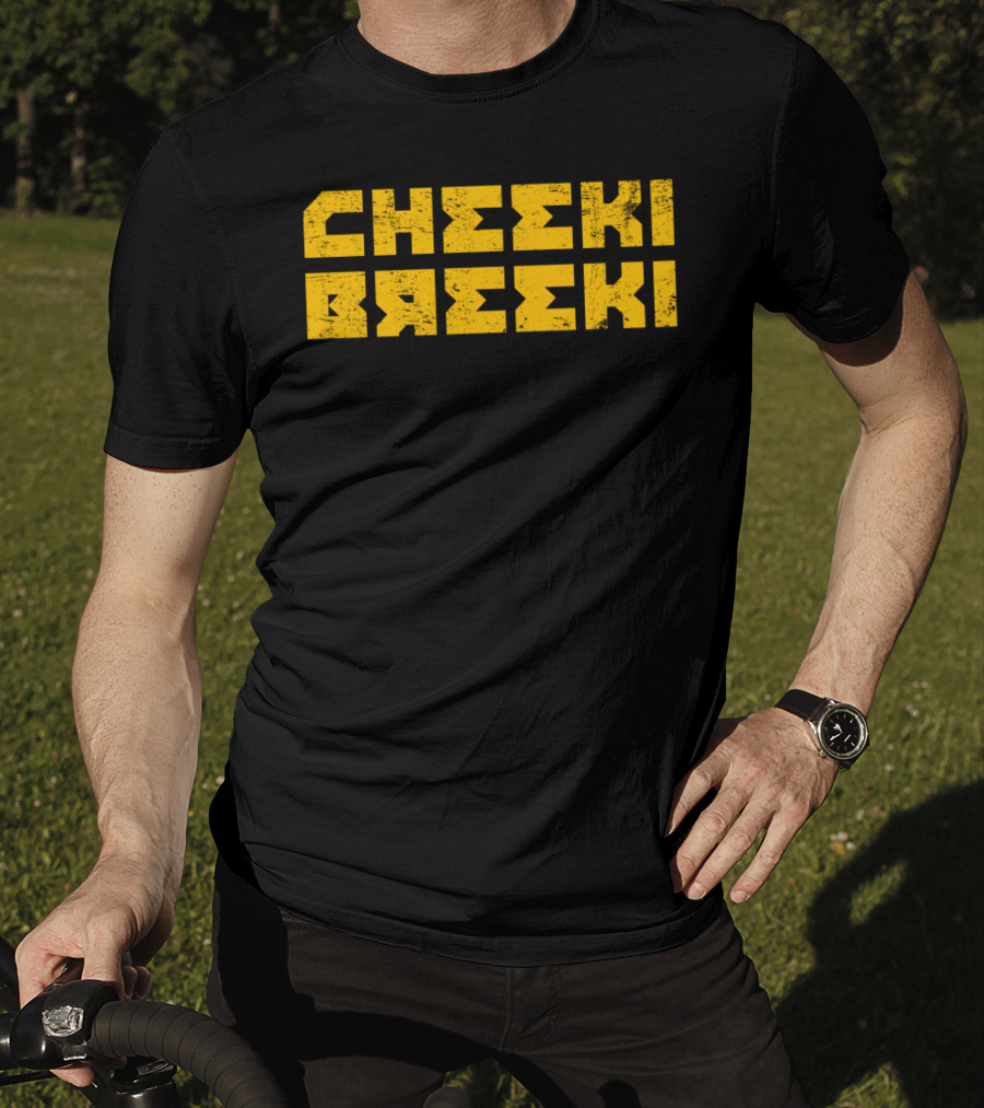 Cheeki Breeki Gopnik Slav Style Funny Gamer Retro T-Shirt