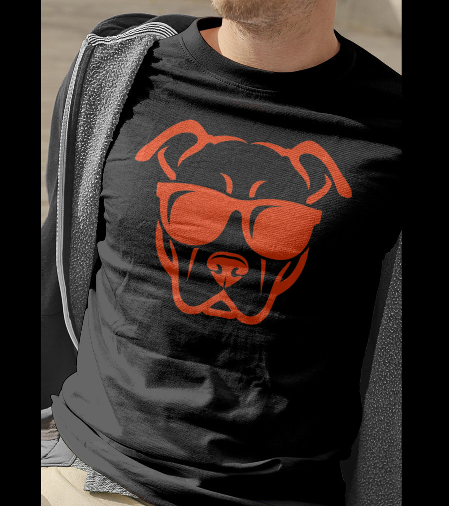 Dawg Pound Dog Face Sunglasses T-Shirt