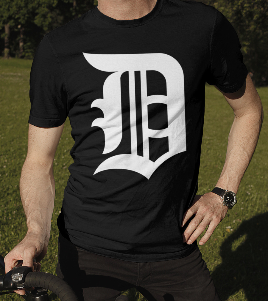 Detroit Baseball D Vintage Michigan Bengal T-Shirt