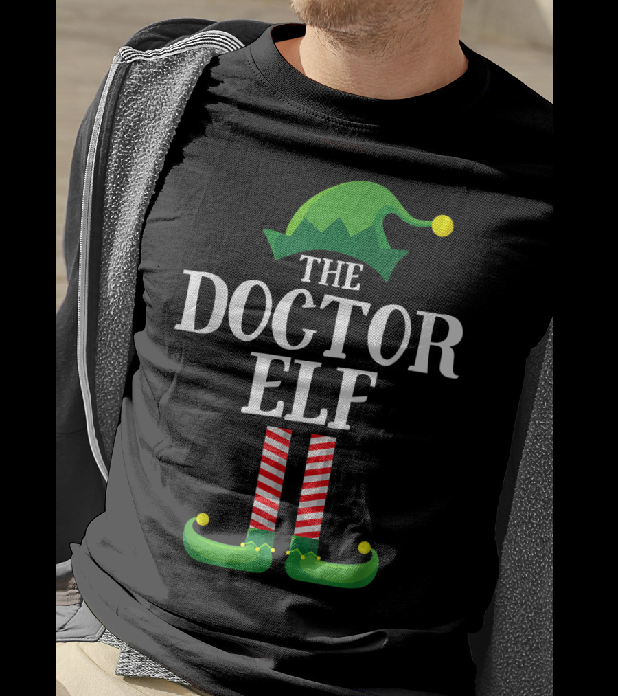 The Doctor Elf Christmas Family Group Matching T-Shirt