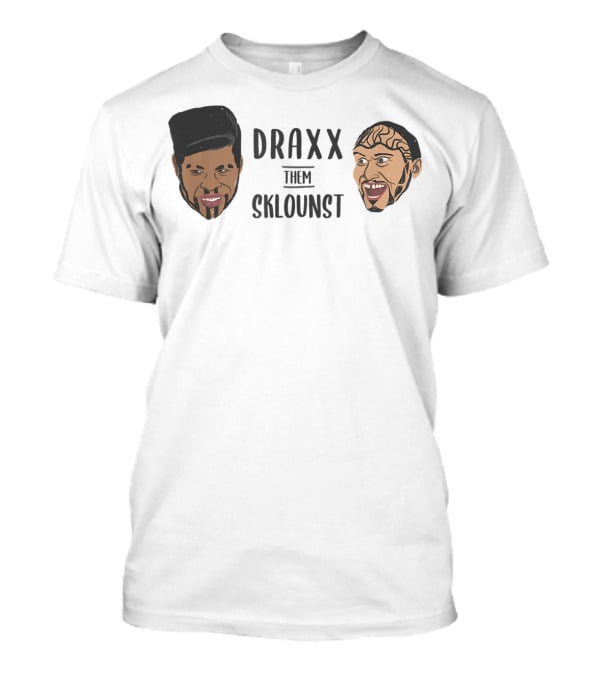 Draxx Them Sklounst Illustrated Faces T-Shirt