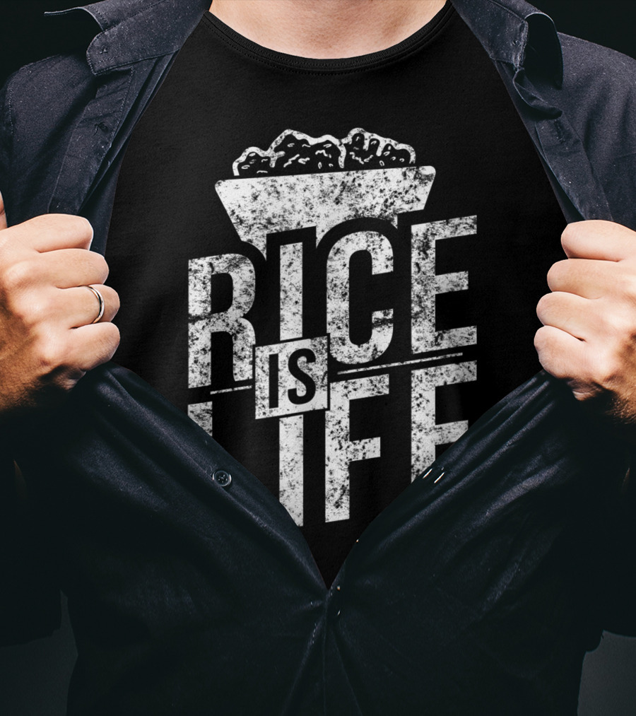 Filipino Bowl Of Rice Is Life T-Shirt