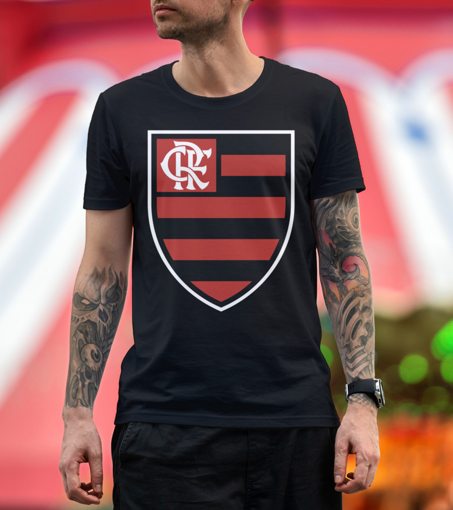 CR Flamengo Football Club Logo Emblem T-Shirt
