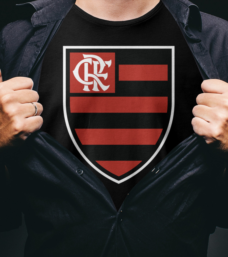 CR Flamengo Football Club Logo Emblem T-Shirt