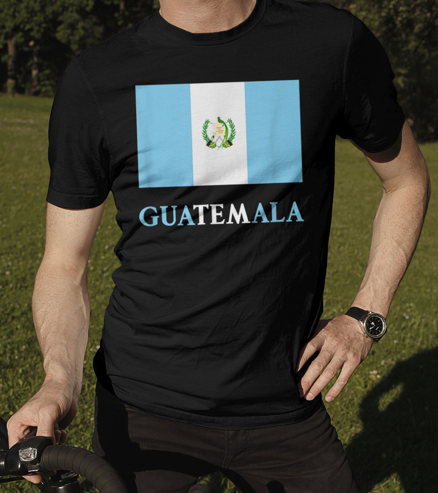 Guatemala Flag Bandera Guatemalteca Guatemala T-Shirt