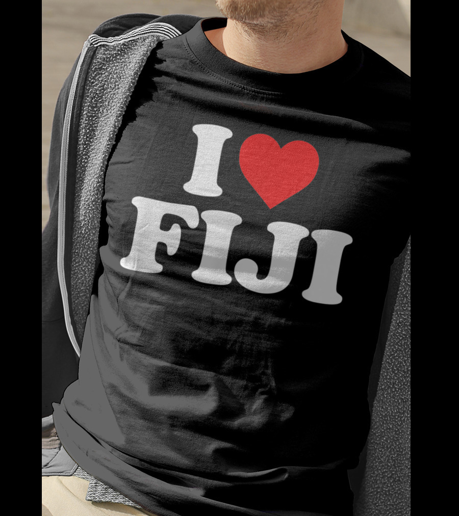 I Heart Fiji Love T-Shirt