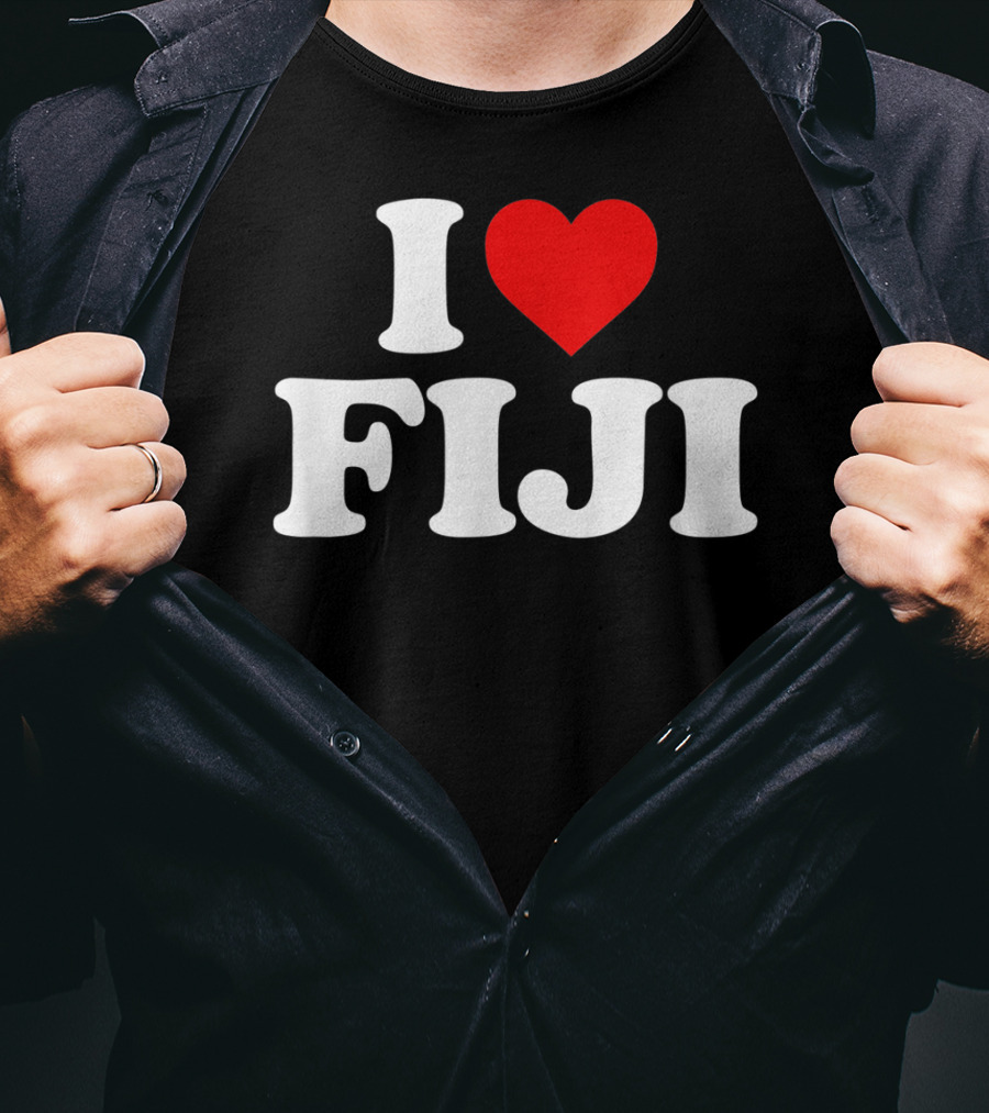 I Heart Fiji Love T-Shirt