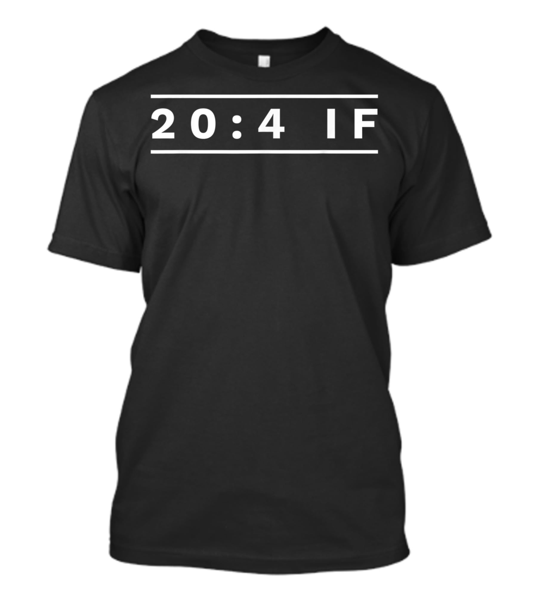 20:4 IF Intermittent Fasting Weight Loss Strategy T-Shirt