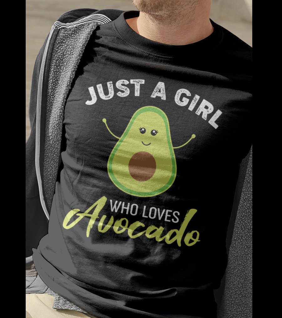 Just A Girl Who Loves Avocado T-Shirt