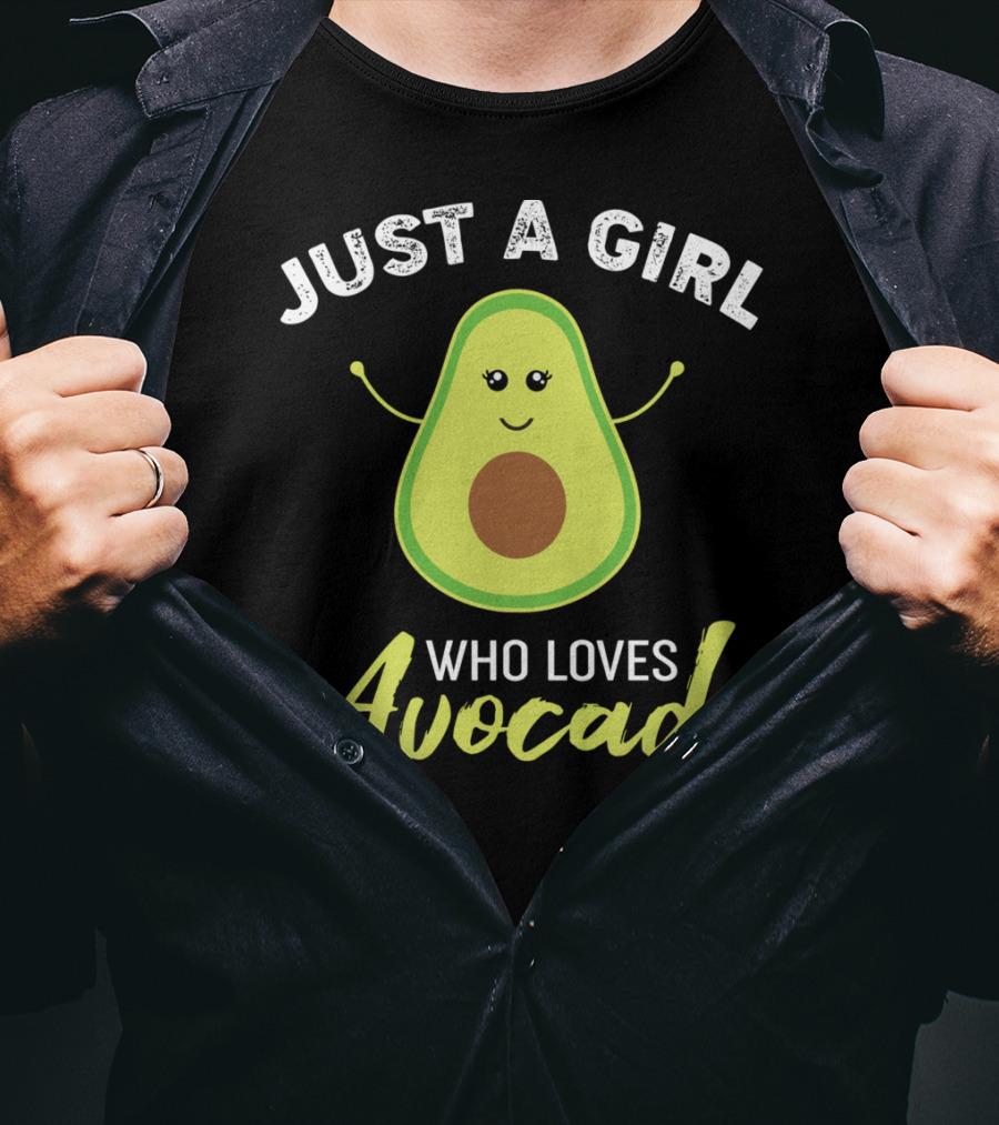 Just A Girl Who Loves Avocado T-Shirt